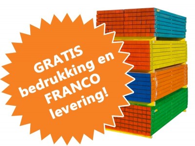 Metselprofielen hout | bundel 100 stuks