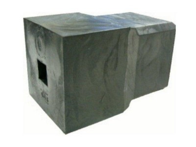 Metselprofiel voet- en kopklos met gat kunststof 