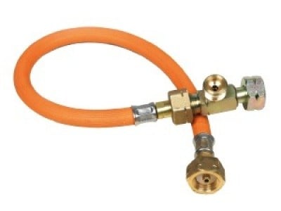 Koppelset t.b.v. 2 gasflessen