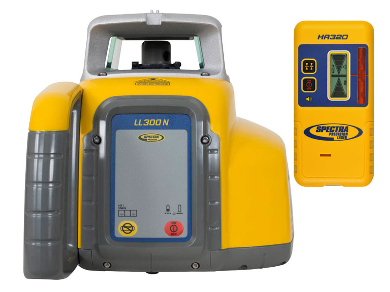 Bouwlaser Spectra LL300N met basic ontvanger kopen Visser Assen