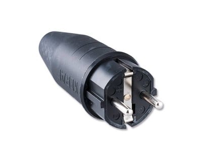 Rubberen stekker 230V