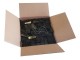 Stelpiramide wiggen zwart in doos | 500 stuks