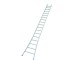 Ladder met brede voet 18 sporten | Solide