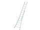 Ladder uitschuifbaar 2-delig 2 x 8  Solide