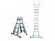 Telescopische vouwladder 4 x 4