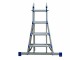 Telescopische vouwladder 4 x 4