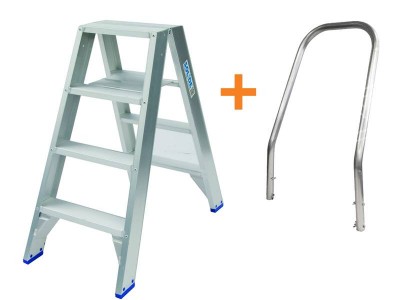 Dubbele trap 2x4 Solide | Professioneel