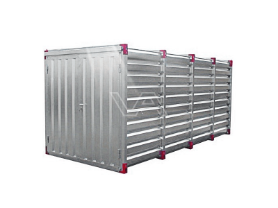 Materiaalcontainer 5 meter demontabel