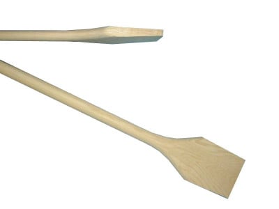 Spoorstamper / broodschieter hout 130 cm