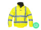 Werkjas Glow-in-the-Dark India geel pilot