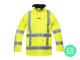 Werkjas Glow-in-the-Dark Italië geel parka