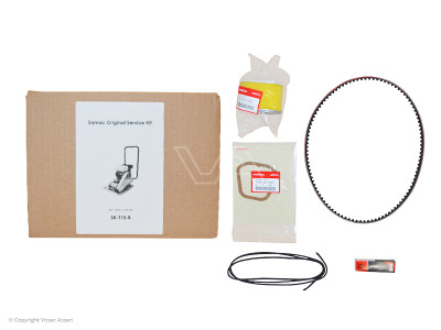 Trilplaat onderhoudsset Samac T15 t/m TR35 Benzine