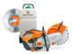 Bandenzaag Stihl TS410 met WaterTender 35L