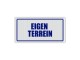 Verkeersbord Eigen Terrein ET01 40 x 20 cm