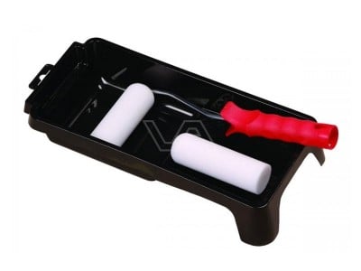 Wegenverf lakset bakje en rollers 50mm