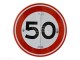Verkeersbord Klap RVV A01-30 => A01-50 Maximumsnelheid 30/50 km
