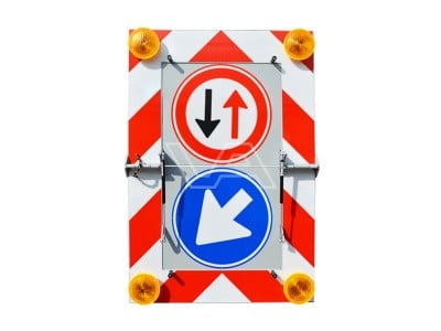 Actieframe staand type I 110 x 160 cm LED