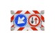 Actieframe liggend type II 200 x 120 cm Multi-LED