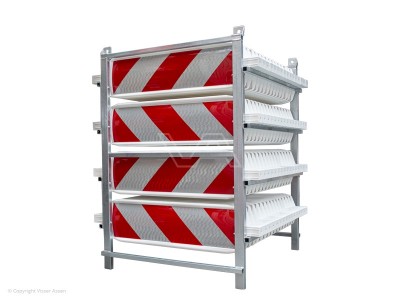 Geleidebaak KX  64 stuks in opslagrek