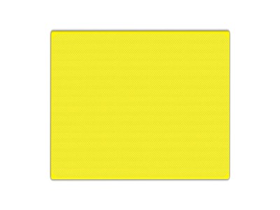 Tekstbord geel kaal reflecterend