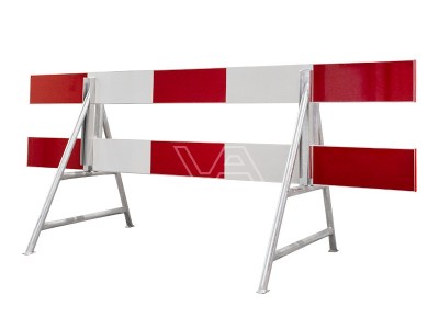 Afzethek 250cm aluminium dubbelzijdig compleet