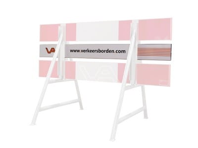 Afzethek middenplank enkelzijdig 15 x 150 cm