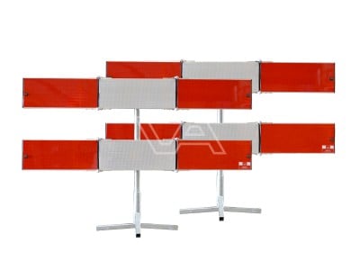 Afzethek inklapbaar kl2 150cm dubbelzijdig | 2 stuks