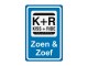 Kiss and Ride verkeersbord KR01 – Zoen & Zoef 40 x 60 cm