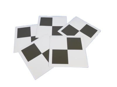 Magnetische checkerboard targets | 5 stuks