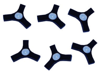 Spheresteunen met magneet | 6 stuks 