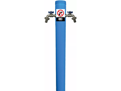 Standleiding zwaar geïsoleerd slagvast 25mm incl. 2x kraan en kniestuk