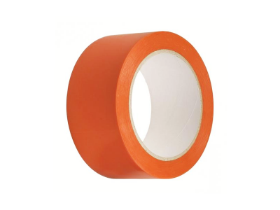 Vloertape fluor oranje 50 mm