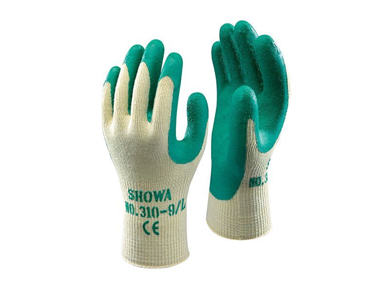 Werkhandschoen Showa 310 Grip groen | Visser Assen