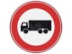 Verkeersbord RVV C07 - Verboden voor vrachtwagens