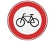 Verkeersbord RVV C14 - Verboden voor fietsers