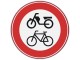 Verkeersbord RVV C15 - Verboden voor (brom/snor-)fietsers