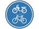 Verkeersbord RVV G12a - (Brom-)fietspad