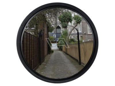 Industriespiegel glas rond