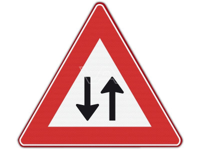 Verkeersbord RVV J29 - Tegenliggers