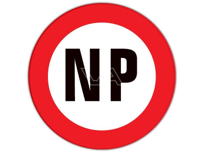 Verkeersbord Niet parkeren