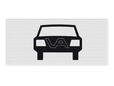 Onderbord RVV OB08 - Auto's