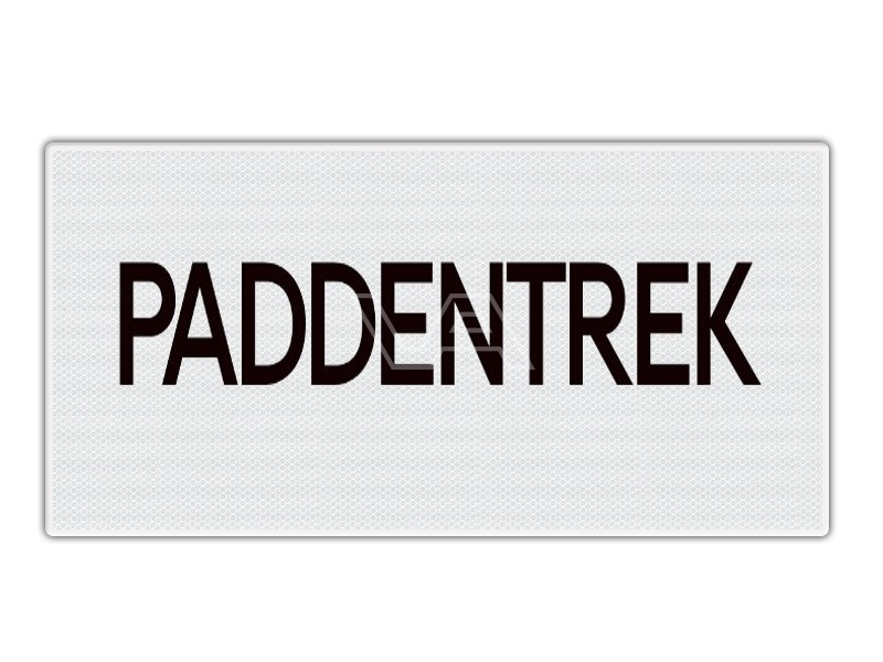 Onderbord Paddentrek