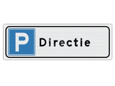 Verkeersbord Parkeren Directie