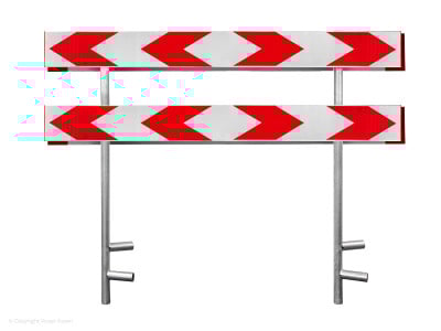 Schrikhek RVV BB17-2 dubbelzijdig