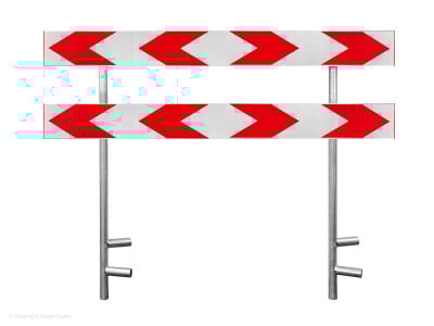 Schrikhek RVV BB17-2 enkelzijdig