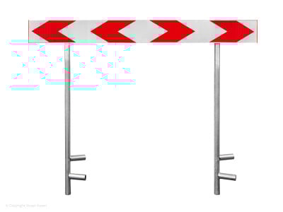 Schrikhek RVV BB17-1 enkelzijdig