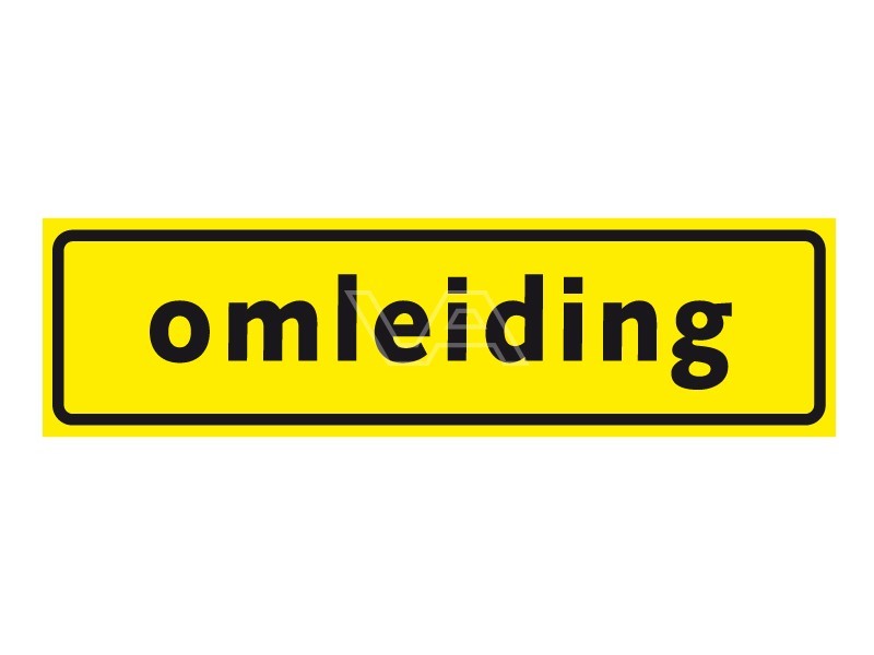 Verkeersbord WIU T101 Omleiding