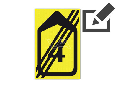 Omleidingsbord WIU T201b-4e