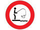 Verkeersbord Verboden te vissen