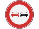 Verkeersbord RVV F01 - Inhaalverbod